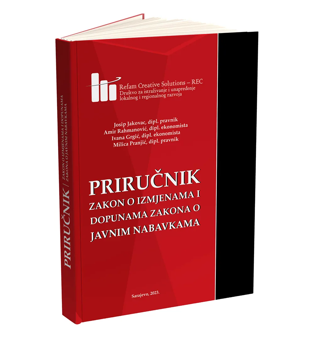 PRIRUČNIK – ZAKON O IZMJENAMA I DOPUNAMA ZAKONA O JAVNIM NABAVKAMA