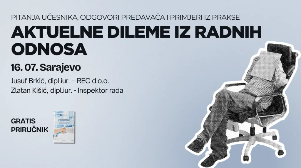 Seminar – Radni odnosi FBiH – Juli 2026